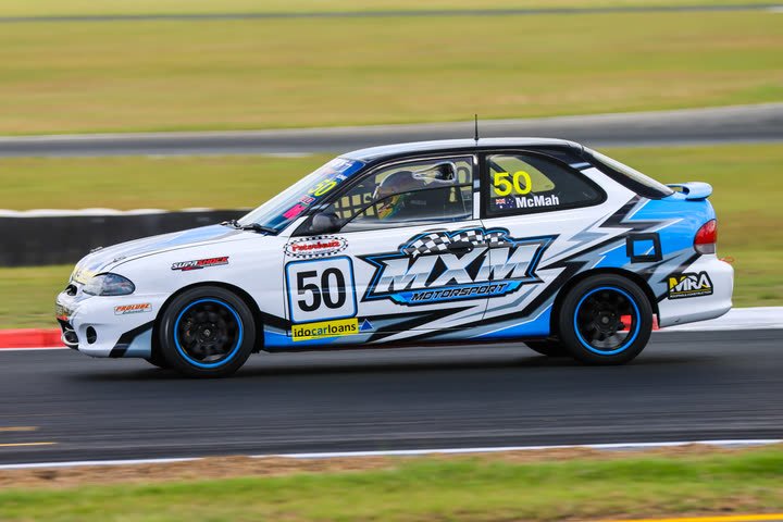Car 50 at Queensland Raceway